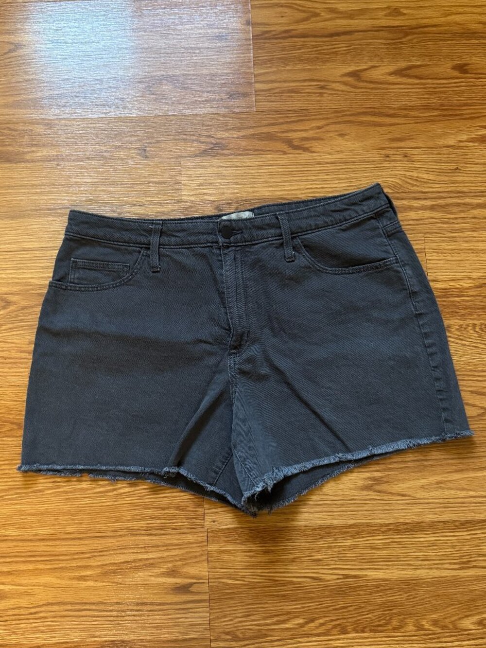 Universal Thread Vintage Midi Gray Denim Shorts